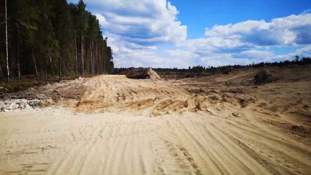 Cf Moto Cforce 600 Eps на карьере!