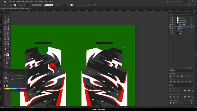 50 MINS TUTORIAL | ESPORTS JERSEY DESIGN | NO AUDIO смотреть онлайн
