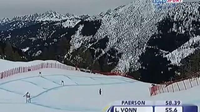 FIS Alpine Skiing 11' - Altenmarkt - Lindsey Vonn Winning DH Run смотреть онлайн