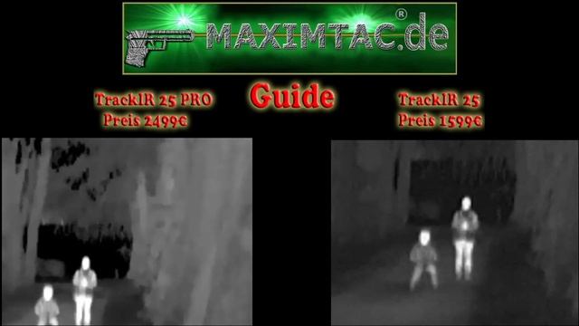 Wärmebildkamera Vergleich Guide TrackIR 25 Sensor 400x300 VS TrackIR 25 Pro Mit 640x480 Jagd