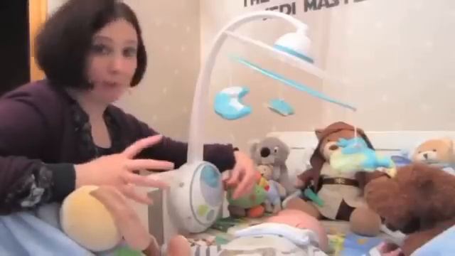 Мобиль - каруселька на кроватку Chicco Первые Мечты смотреть онлайн