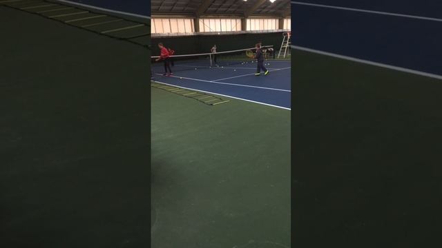 Большой теннис ?Семён 6 лет #дети #спорт #большойтеннис смотреть онлайн