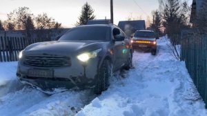INFINITI fx37 WINTER OFFROAD | ИНФИНИТИ фх37 БЕЗДОРОЖЬЕ ЗИМОЙ