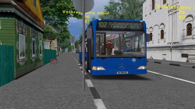 Mercedes Benz O530 на просторах Русской Глубинки смотреть онлайн