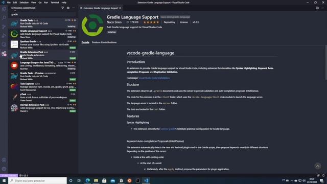 VsCode para Desenvolvimento Java no Windows 10 (PT_BR) смотреть онлайн