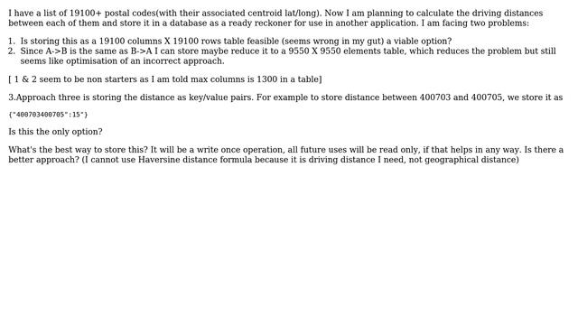 Databases: Storing a very large matrix on Postgresql смотреть онлайн