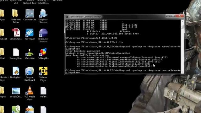 Using keytool to make a release key for android. смотреть онлайн