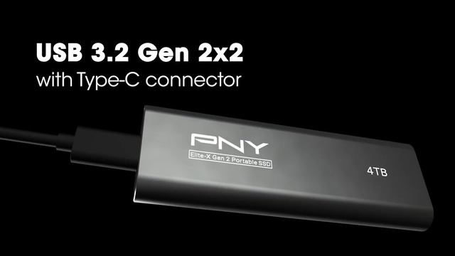 Elite-X USB 3.2 Gen 2x2 Portable SSD | PNY SSD смотреть онлайн
