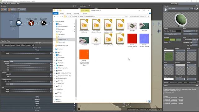 -SPEEDTREE UE4- MODELING A TOMATO PLAN смотреть онлайн