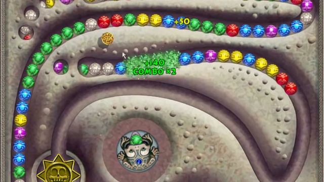 Zuma Deluxe: 800x600 Resolution - Adventure Mode Playthrough