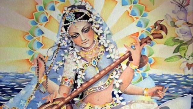 Om Aim Saraswatyai Namah with Gayatri смотреть онлайн