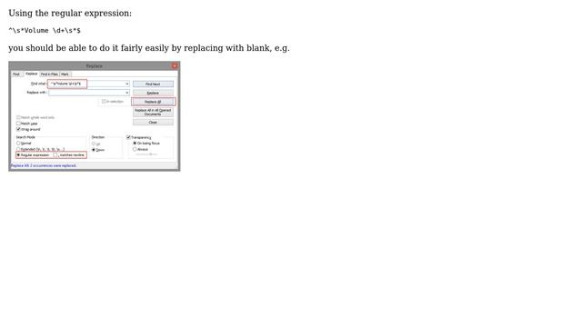 Remove lines containing only a word and a number ? (notepad++, regex) (2 Solutions!!) смотреть онлайн