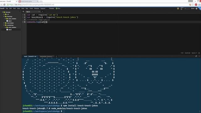 How to install Node Packages? NPM install смотреть онлайн