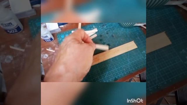 Корабли из палочек для мороженого 2 Делаем Корпус. wooden ships смотреть онлайн