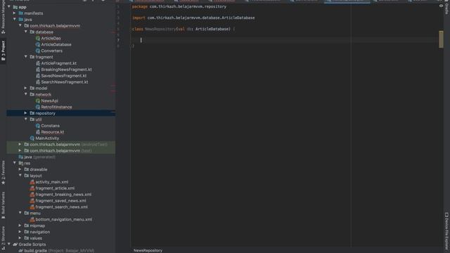 Tutorial membuat Aplikasi MVVM dengan menggunakan bahasa kotlin #Part1 смотреть онлайн