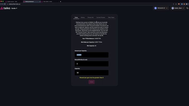 Enable and exit a prover on your L2/L3 node смотреть онлайн