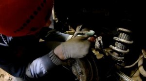 Nissan Almera N16 замена задних тормозных колодок