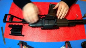 Airsoft Обзор и установка прицельных планок на АС ВАЛ от LCT 2016 г.