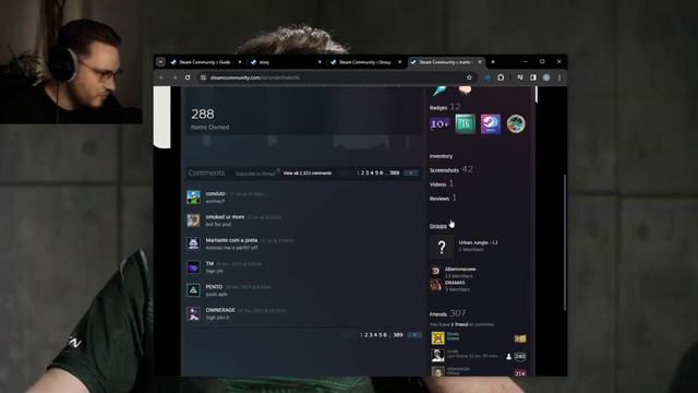 OHNEPIXEL REACTING TO PRO PLAYER STEAM PROFILES смотреть онлайн