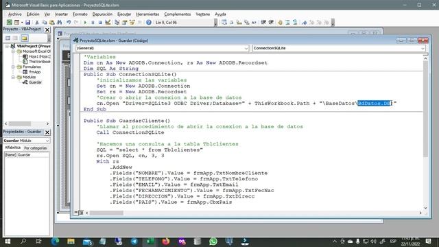 2️⃣3️⃣➖✅CRUD EXCEL SQLITE (PRIMERA PARTE) ▶️ EXCEL - VBA (VISUAL BASIC PARA APLICACIONES)? смотреть онлайн