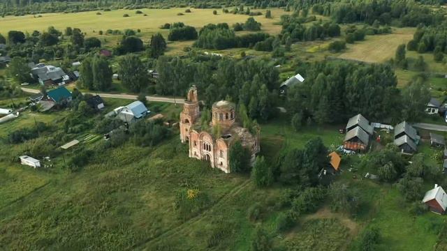 Тверская область с воздуха. Красивые пейзажи! смотреть онлайн