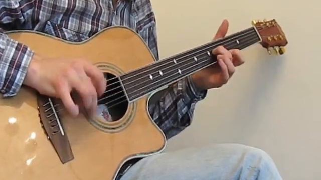 Fretless Acoustic Fingerstyle Blues! #sihayden смотреть онлайн