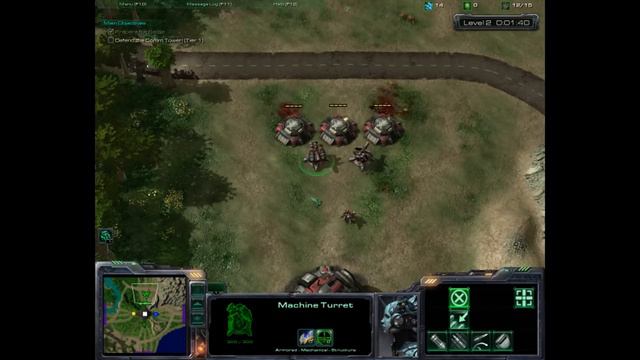 Overrun!! A Base/Tower Defense Custom Map for Starcraft II смотреть онлайн