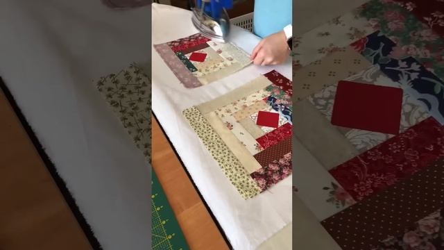 Шью лоскутное покрывало смотреть онлайн