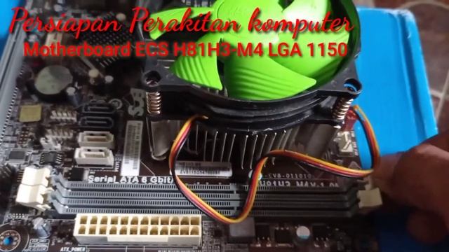 Motherboard ECS H81H3-M4 LGA 1150 Intel Core I5 4460 Haswell QuadCore 3.2 Ghz