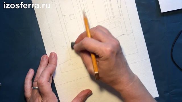 10+ (часть1) Улочка Бурано. Акварель. смотреть онлайн