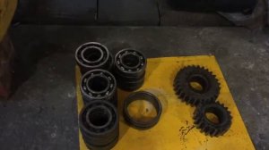 Ремонт мксм 800 ремонт (бортового редуктора)