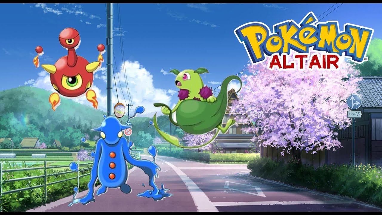 Играем в Pokemon Altair с Профессором Хюнтом!