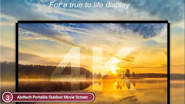 Top 5 Best Outdoor Projector Screen