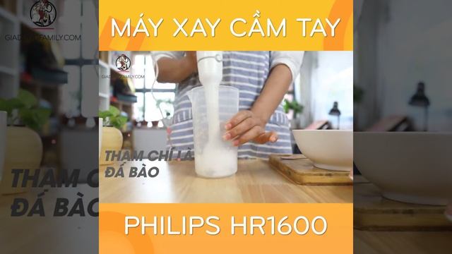 Máy xay cầm tay Philips HR1600 | giadungfamily.vn смотреть онлайн
