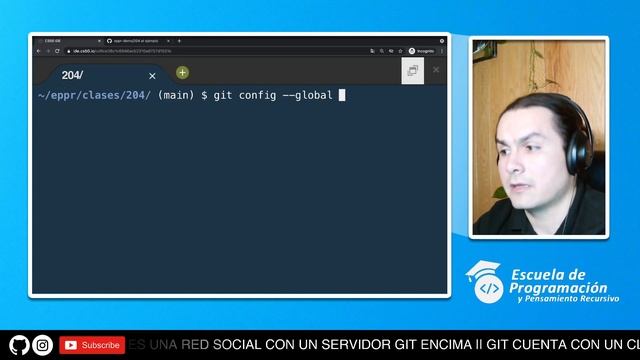 GIT DESDE TU TERMINAL = CLI | GITHUB BÁSICO | GIT CLI | EPPR CLASE 204 смотреть онлайн
