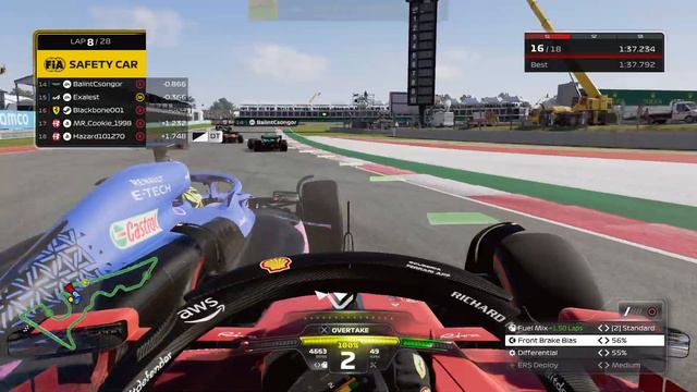 F1 23 | PRL Tier 1 | Season 3 | Round 8 | Austin смотреть онлайн