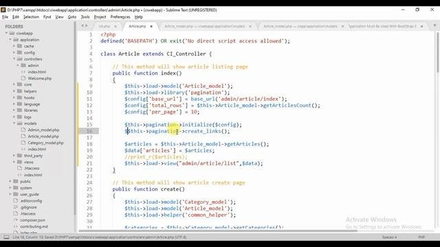 Codeigniter Web Application in Hindi - part 5 смотреть онлайн