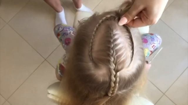 Голландское плетение. Прически для королев. смотреть онлайн