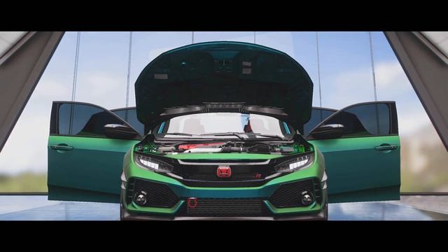 Rebuilding Honda Civic Type R 560HP - Forza Horizon 5 | Thrustmaster Gameplay. смотреть онлайн