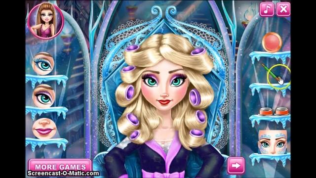 makeover games for girls elsa forzen real makeover смотреть онлайн