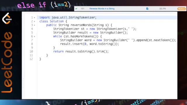 Reverse Words in a String Java Coding Challenge | Leetcode | Edabit | How'd You Code That? смотреть онлайн