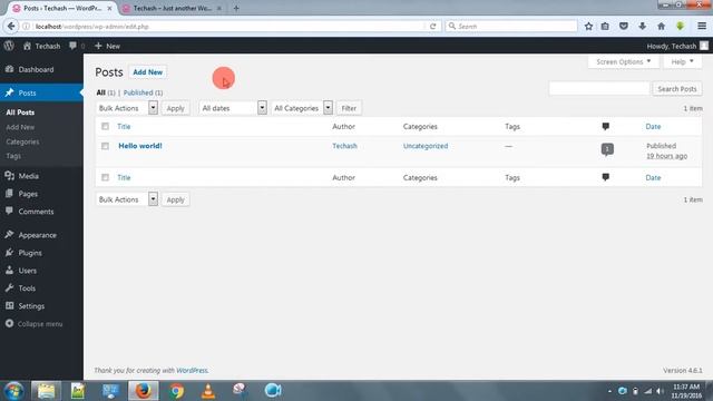 Wordpress Best Tamil tutorial - 2.Wordpress Dashboard Explanation Part-I смотреть онлайн