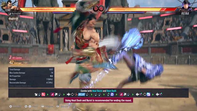 FENG WEI Combo Guide | TEKKEN 8 смотреть онлайн