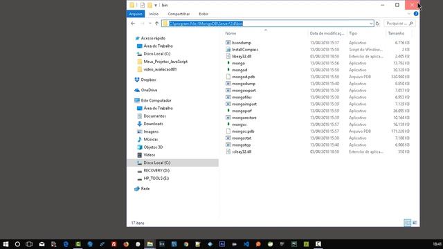 MongoDB: Instalar e configurar a BD NoSQL no Windows 10 смотреть онлайн