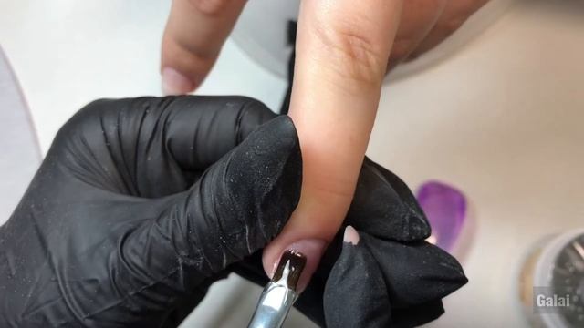 Металлический френч?? | дерзкий маникюр смотреть онлайн