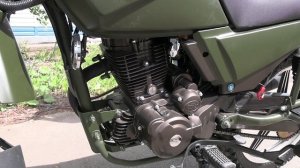 Мотоцикл INTRUDER 200. Хороший вариант для сельской местности. Обзор.