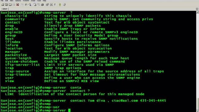 Add SNMP configuration in the network node смотреть онлайн