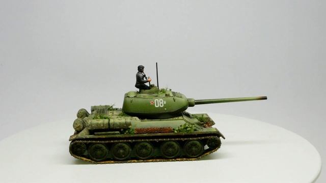 Bolt Action T-34/85 Model 1944, 3rd Guards Tank Army. Germany 1945 - Rubicon Models 28mm. смотреть онлайн
