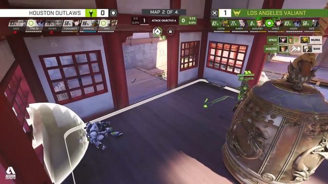 Houston Outlaws vs Los Angeles Valiant | Overwatch League Highlights OWL Stage 4 Week 4 Day 4 смотреть онлайн