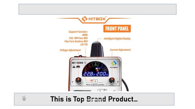 HITBOX 5 In 1 MT2000 Mig Welding Machine
